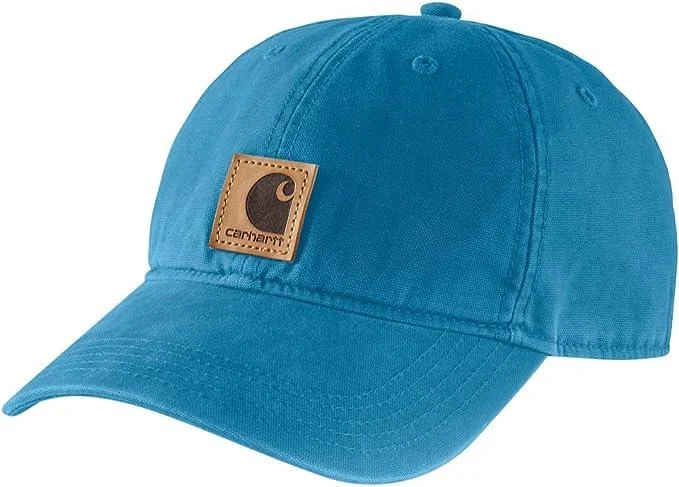 Women's pullover hoodie with a side slit for a modern and relaxed fitCanvas Cap - Marine Blue