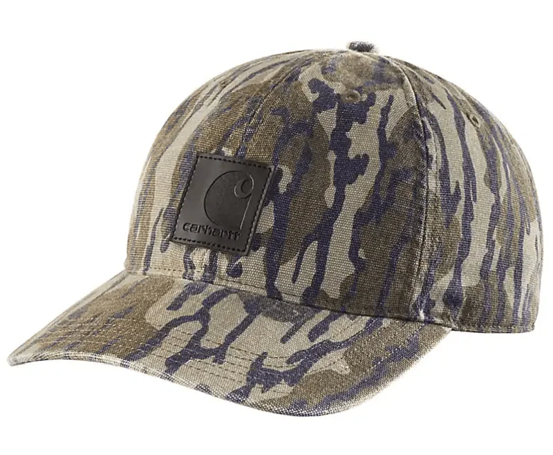 Women's cropped sweatshirt with a lace - trimmed hem for a romantic lookCanvas Cap - Mossy Oak Camo Women's cropped sweatshirt with a lace - trimmed hem for a romantic lookCanvas Cap - Mossy Oak Camo