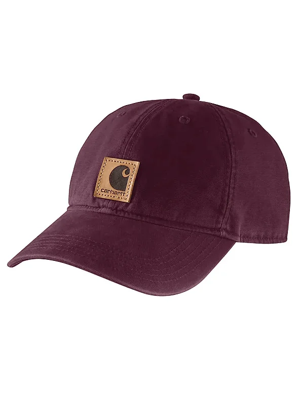 Women's oversized cropped hoodie with drawstrings for a trendy lookCarhartt Odessa Cap - Blackberry Women's oversized cropped hoodie with drawstrings for a trendy lookCarhartt Odessa Cap - Blackberry