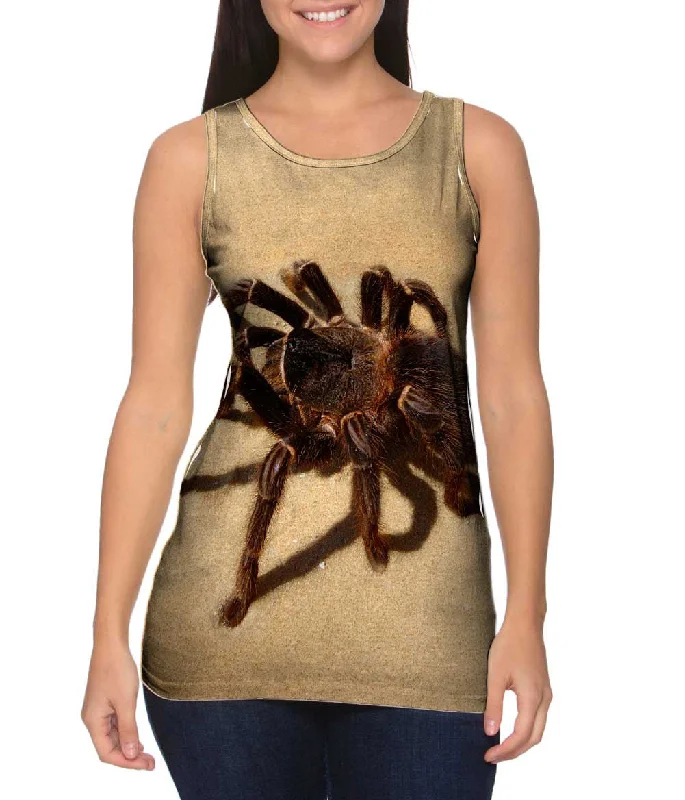 One - Shoulder Women's Rayon Blend Tank Tops for a Flowy LookEllie Butterfly