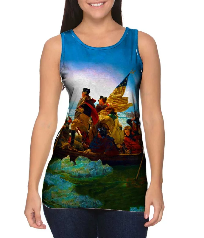 Women's Sleeveless Ribbed Tank Tops for a Trendy LookEmanuel Leutze - "Washington Crossing The Delaware" (1851) Women's Sleeveless Ribbed Tank Tops for a Trendy LookEmanuel Leutze - "Washington Crossing The Delaware" (1851)