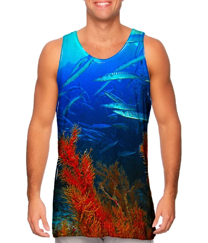 Square Neck Women's Organic Cotton Tank Tops in Earth TonesEn Boucle Underwater