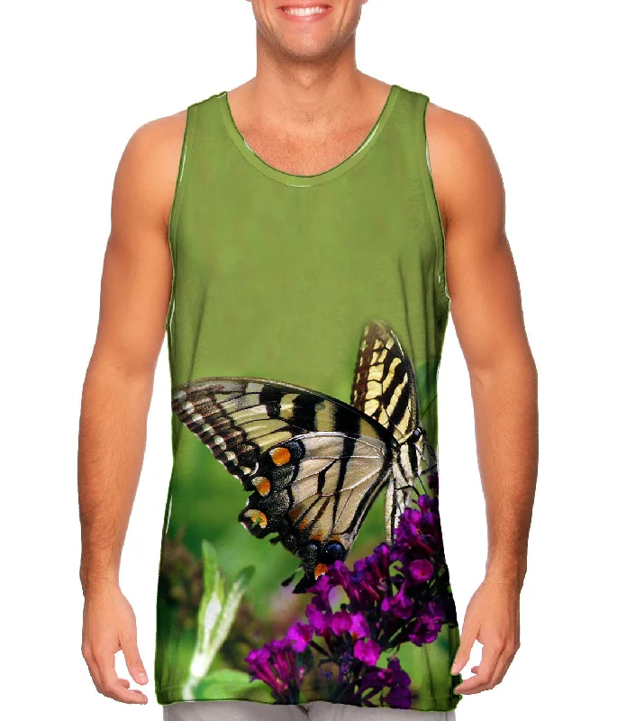 Halter Neck Women's Modal Blend Tank Tops for ComfortEnchanting Purple Flower Butterfly Halter Neck Women's Modal Blend Tank Tops for ComfortEnchanting Purple Flower Butterfly