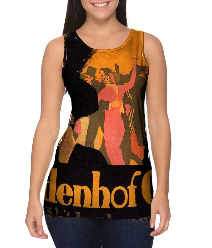 Women's Spaghetti Strap Tank Tops with Geometric PatternsErnst Lubbert