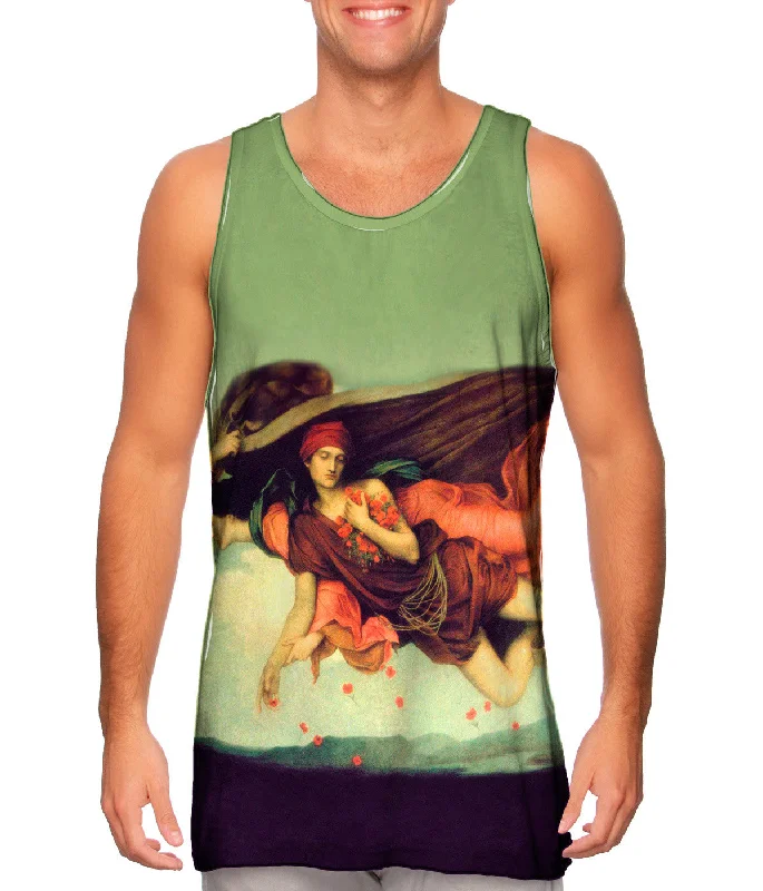 Plus Size Women's Glitter - Trimmed Tank Tops for Party NightsEvelyn De Morgan - "Night and Sleep" (1878) Plus Size Women's Glitter - Trimmed Tank Tops for Party NightsEvelyn De Morgan - "Night and Sleep" (1878)