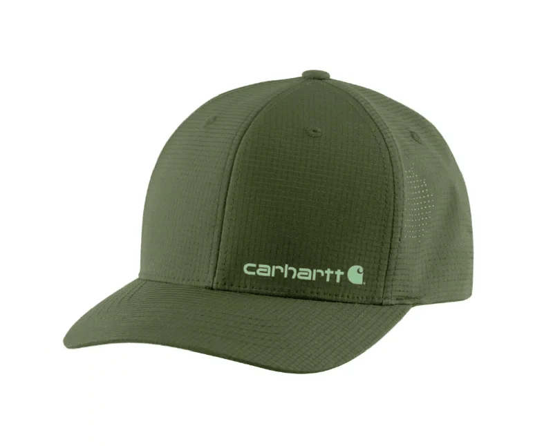 Women's zip - front sweatshirt with contrast stitching for a sporty aestheticForce Logo Cap - Chive