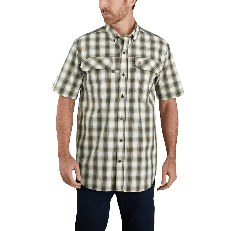 Women's long - sleeve cropped sweatshirt with ribbed cuffs for a snug fitForce Men'S Relaxed-Fit Lightweight SS Button-Front Plaid Shirt (Moss) Women's long - sleeve cropped sweatshirt with ribbed cuffs for a snug fitForce Men'S Relaxed-Fit Lightweight SS Button-Front Plaid Shirt (Moss)