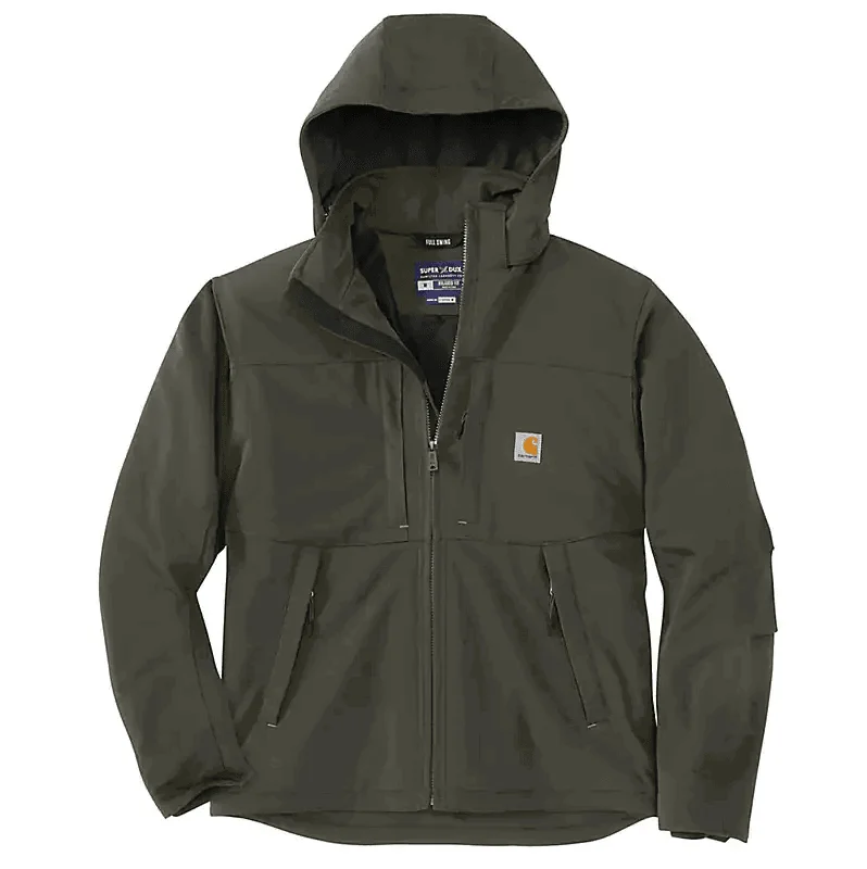 Women's hoodie with a detachable hood for customizable styling106006 - Super Dux™ Full Swing Relaxed Fit Insulated Jacket- Moss Women's hoodie with a detachable hood for customizable styling106006 - Super Dux™ Full Swing Relaxed Fit Insulated Jacket- Moss