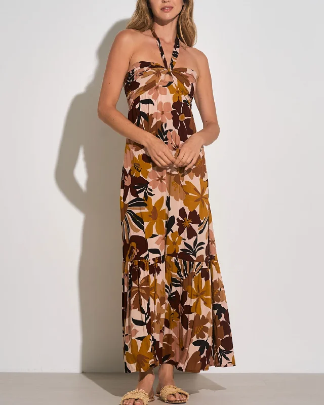 Long - sleeved cover ups for added sun protection and warmth2024 Elan Floral Maxi Dress - Ryp5916 Long - sleeved cover ups for added sun protection and warmth2024 Elan Floral Maxi Dress - Ryp5916
