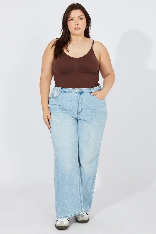 Sleeveless Bodysuits for a Cool and Casual Summer LookBrown Seamless Backless Sculpting Bodysuit Sleeveless Bodysuits for a Cool and Casual Summer LookBrown Seamless Backless Sculpting Bodysuit