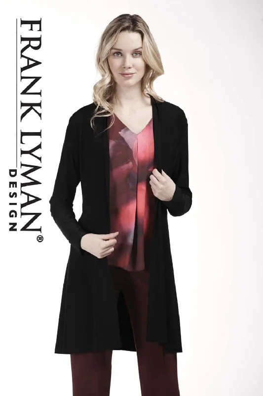 Mock - neck cover ups for a more modern and stylish silhouetteFrank Lyman Cardigan Style 183025 Mock - neck cover ups for a more modern and stylish silhouetteFrank Lyman Cardigan Style 183025