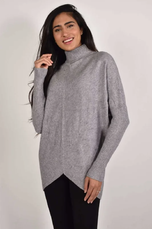 Petite - fit cropped linen cover ups for a breezy summer strollFrank Lyman Sweater 213134U-GR Grey Petite - fit cropped linen cover ups for a breezy summer strollFrank Lyman Sweater 213134U-GR Grey