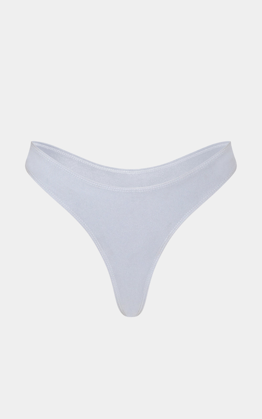 Striped bikini with a classic pattern for a timeless beach aestheticJamie Bottom Silver Striped bikini with a classic pattern for a timeless beach aestheticJamie Bottom Silver