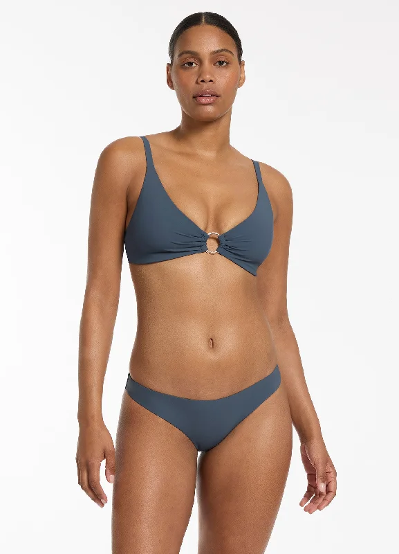 Lace - trimmed bikini for an elegant and romantic touchJetset Hipster Pant - Steel Blue Lace - trimmed bikini for an elegant and romantic touchJetset Hipster Pant - Steel Blue