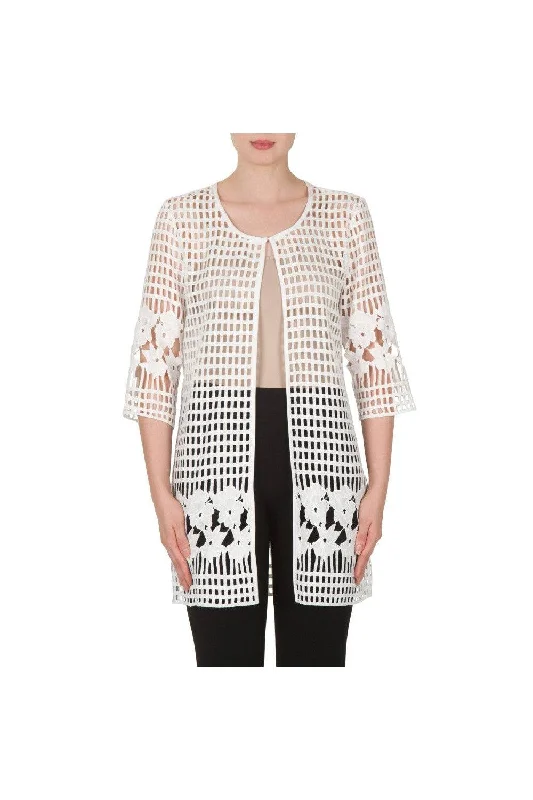 Wrinkle - resistant cover ups for easy travel to beach destinationsJoseph Ribkoff White Cover Up Style 172508 Wrinkle - resistant cover ups for easy travel to beach destinationsJoseph Ribkoff White Cover Up Style 172508