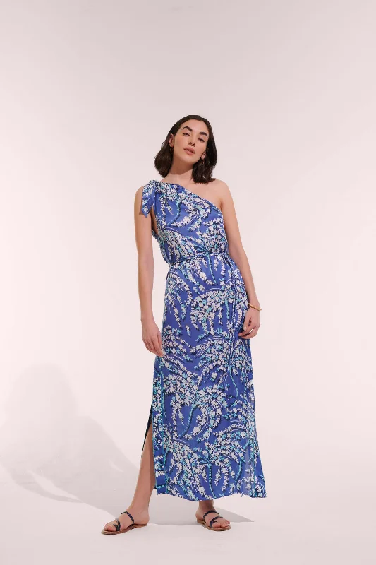 Printed sarong - style cover ups for a tropical vacation lookLong Kaftan Isabelle Royal Palmery Printed sarong - style cover ups for a tropical vacation lookLong Kaftan Isabelle Royal Palmery