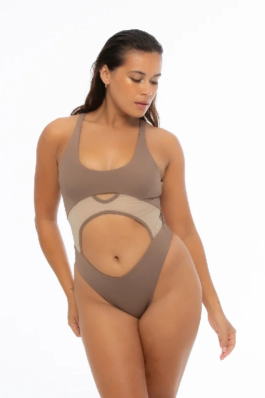 Sleeveless Bodysuits for a Cool and Casual Summer LookNona Perkasa Luna Bodysuit - Mocha Sleeveless Bodysuits for a Cool and Casual Summer LookNona Perkasa Luna Bodysuit - Mocha
