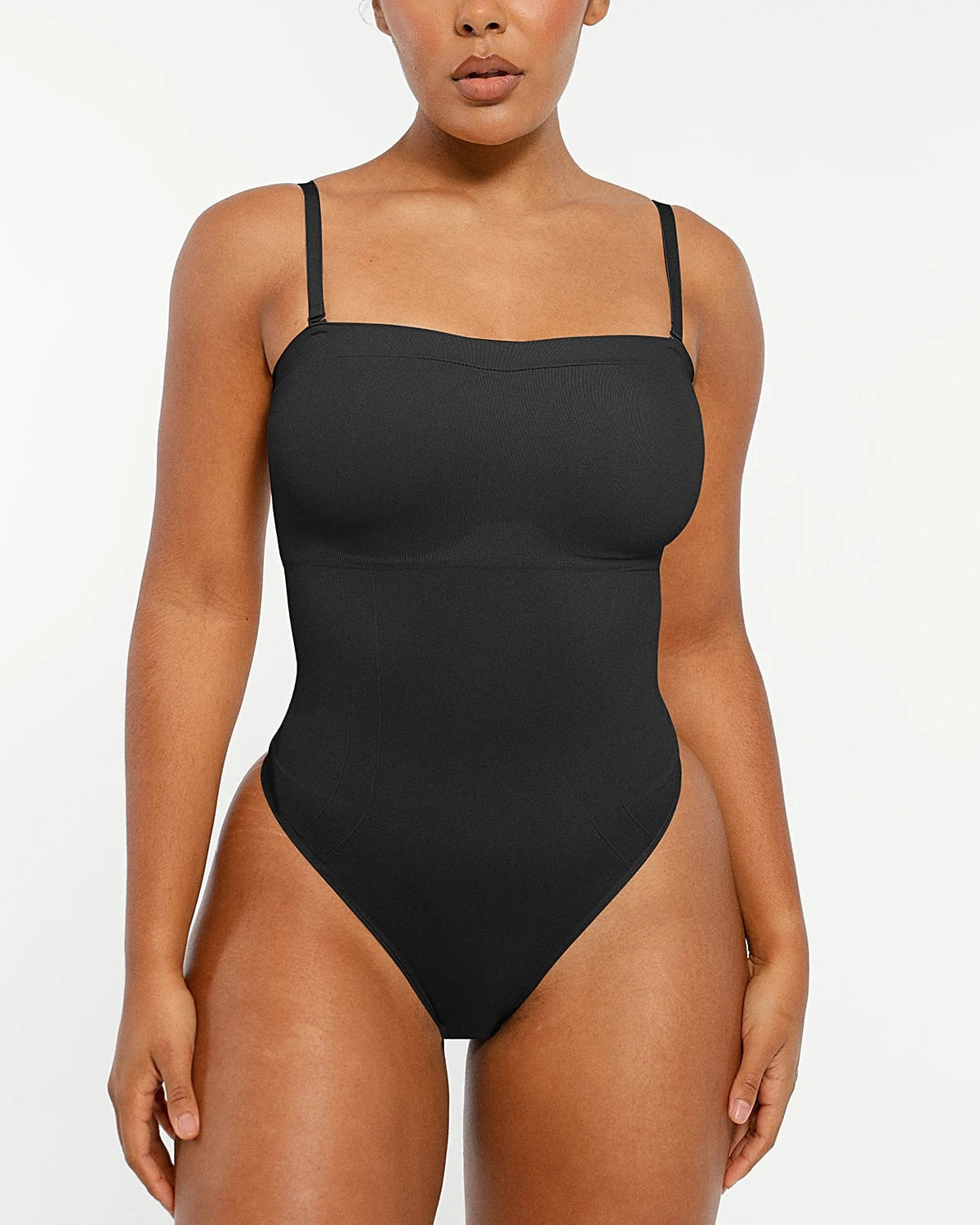 Compression Bodysuits for Post - Workout RecoverySeamless Sculpt Strapless Thong Bodysuit