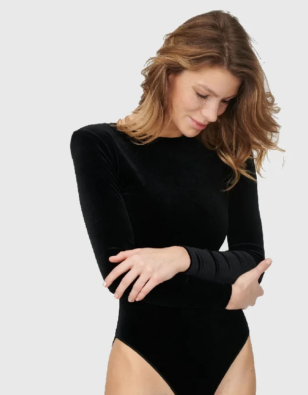 Lace Bodysuits for a Sexy and Elegant Bedroom LookManeater Bodysuit Black